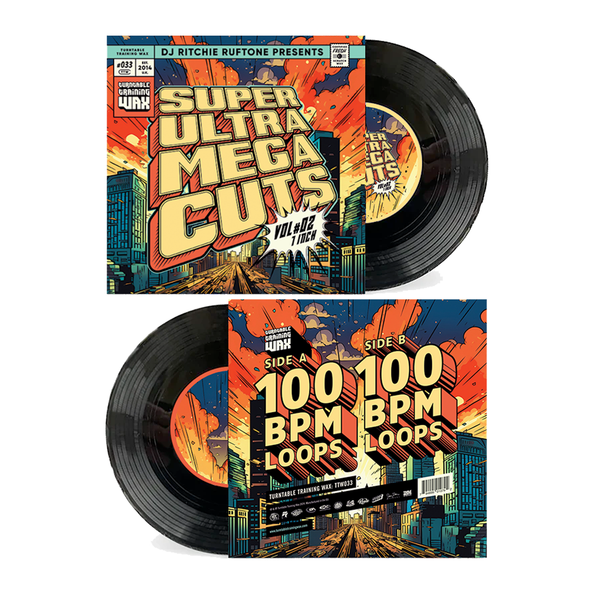 SUPER ULTRA MEGA CUTS V2 | RITCHIE RUFTONE 7"