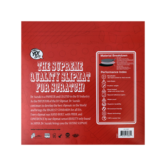 Dr. Suzuki TTM 12" Slipmats + Slipsheets
