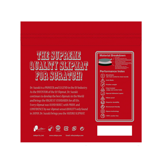 DR. SUZUKI X TECHNICS | SLIPMATS & SLIPSHEETS 12"