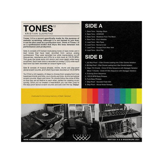 TONES 1.0 | KRISTIAN GJERSTAD 7"