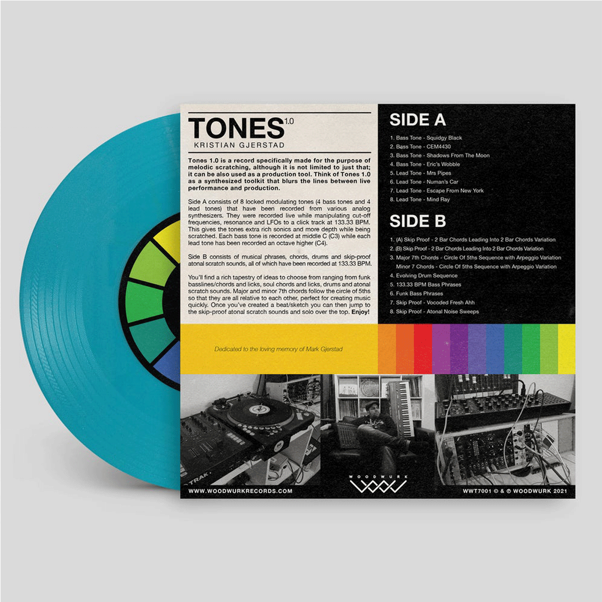 TONES 1.0 | KRISTIAN GJERSTAD 7"