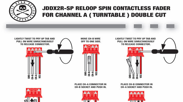 JDD RELOOP SPIN CONTACTLESS FADER