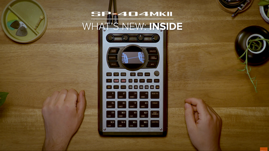 Introducing the Roland SP-404MKII Creative Sampler and Effector