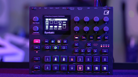 ELEKTRON SYNTAKT PRODUCT REVIEW BY ANDREW HUANG