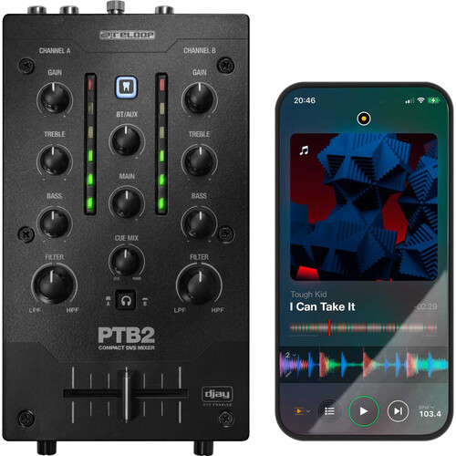 Reloop PTB-2 Portable DJ Mixer "Pre-Order!"