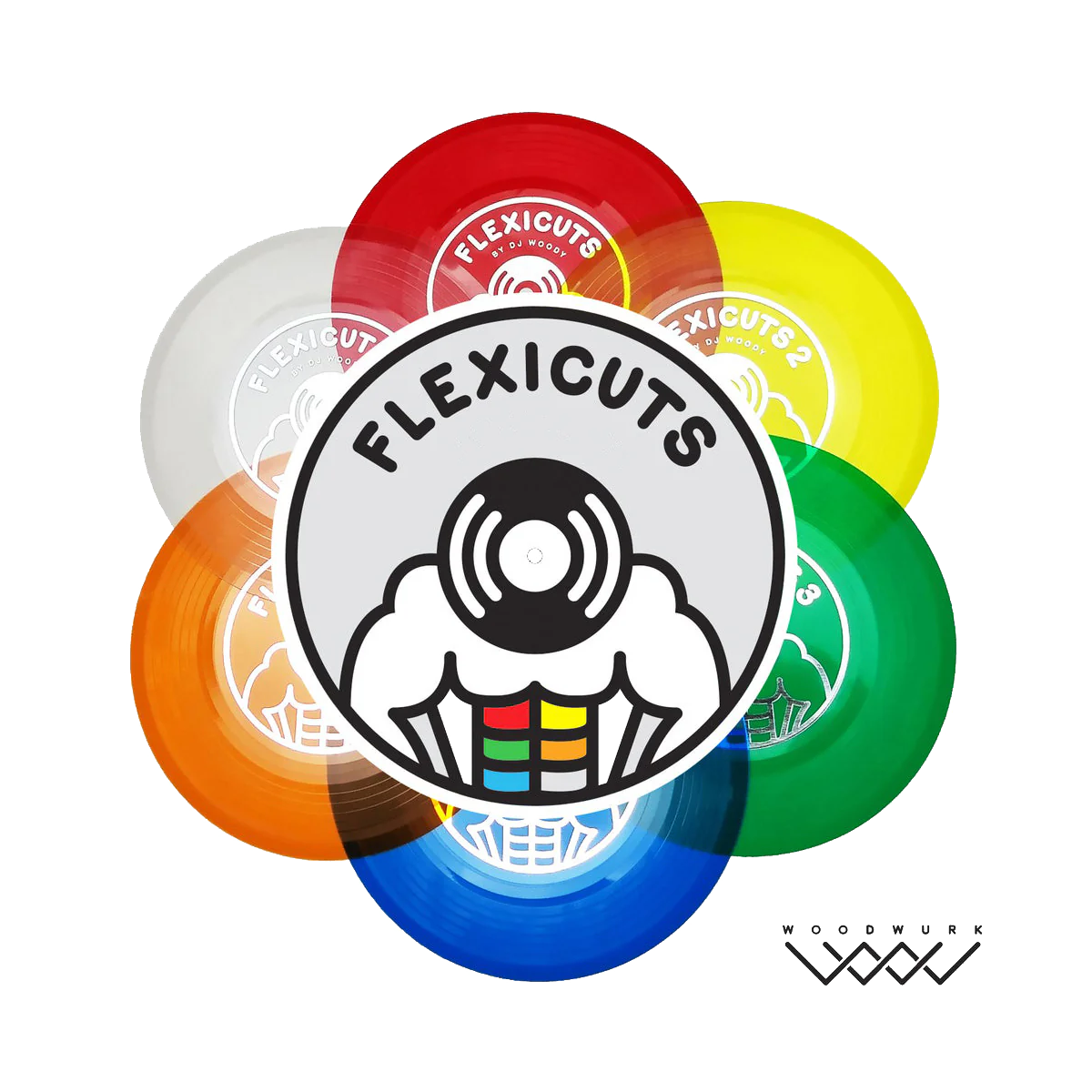 Flexicuts Vol. 1 - 6 | DJ Woody 7"