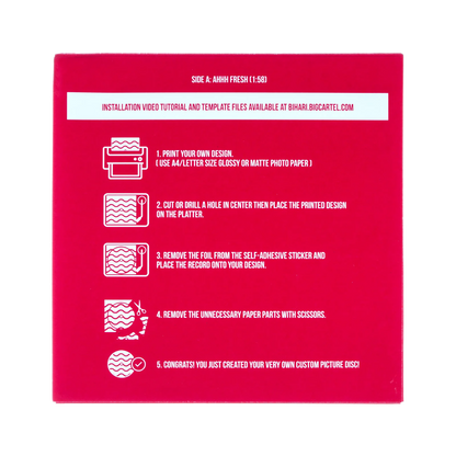 The Ahhh Fresh "Print it yourself" | Bihari 7"