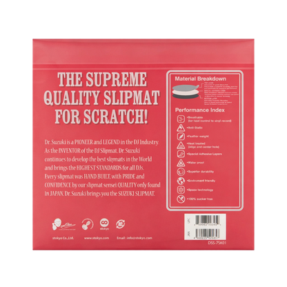DR. SUZUKI SKRATCH | SLIPMATS & SLIPSHEETS 7"