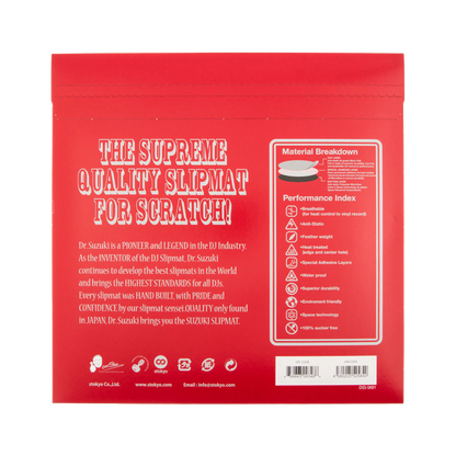 DR. SUZUKI SKRATCH | SLIPMATS & SLIPSHEETS 12"