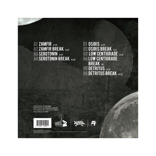 Zuckell & Roughneck Jihad - Bay City Quiet Pills 12 inch EP