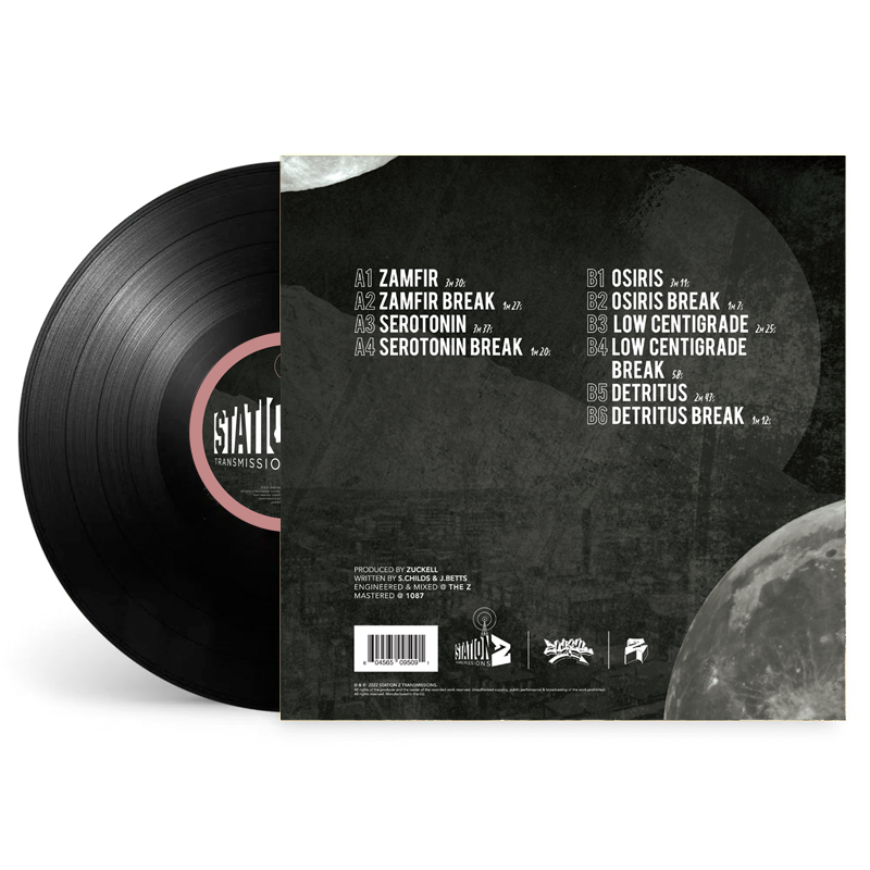 Zuckell & Roughneck Jihad - Bay City Quiet Pills 12 inch EP