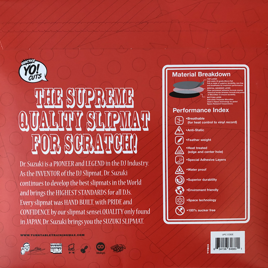 Dr. Suzuki TTM 12" Slipmats + Slipsheets