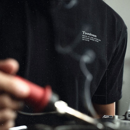 Twelves® x Open Format 1200 Service Dept. Tee - Black