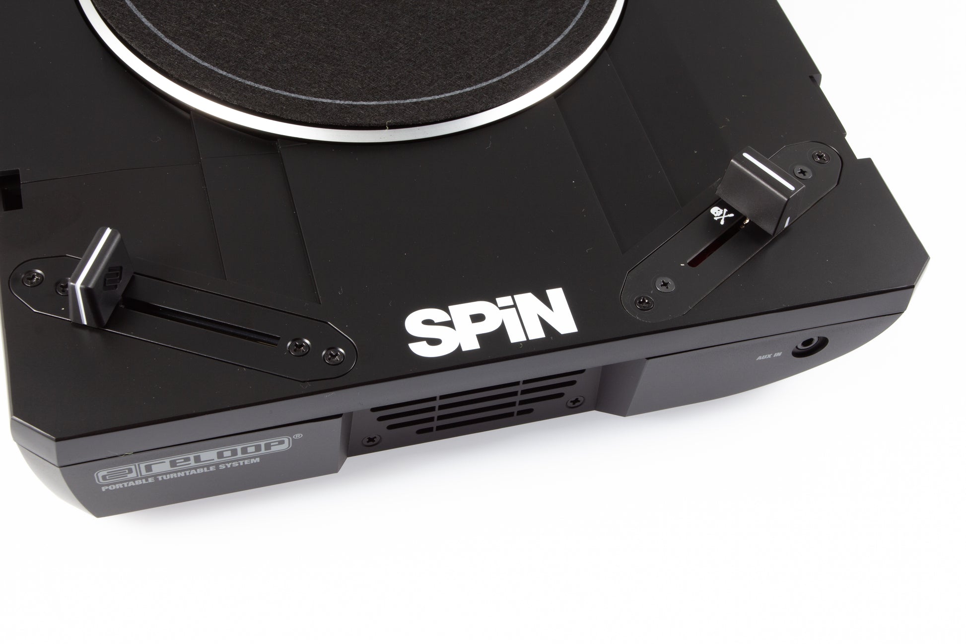 Reloop Spin Black Portable Turntable | Fully Modded – OPEN FORMAT