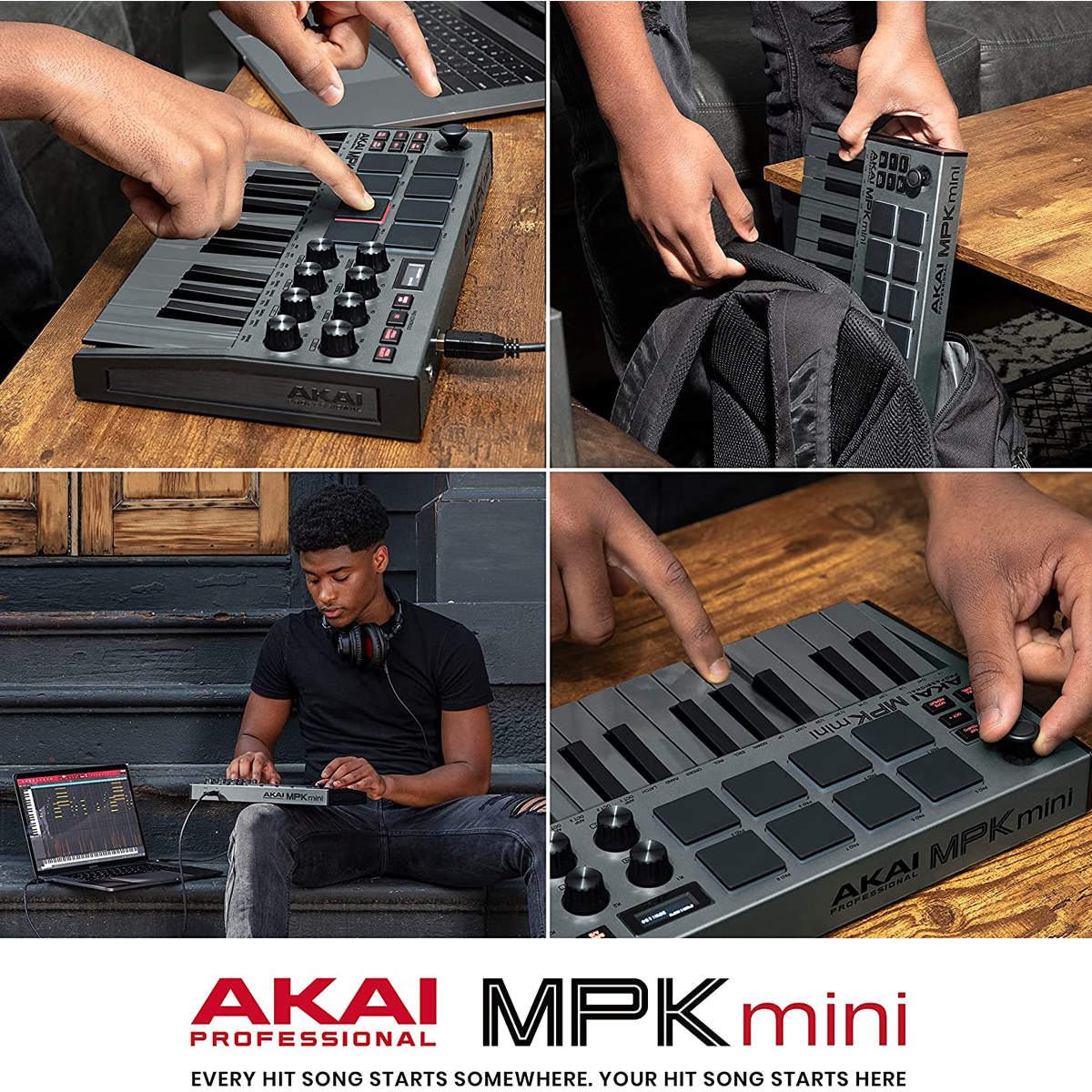 AKAI MPK Mini Mk3 USB 25 Key Midi Keyboard Controller
