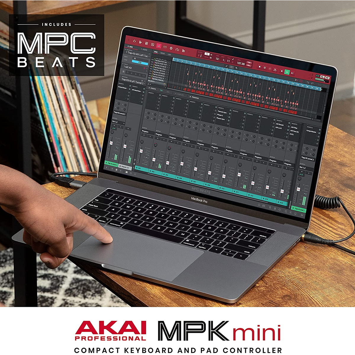 Akai MPK Mini MK3 25-Key MIDI Controller, Gray MPKMINI3G - Adorama