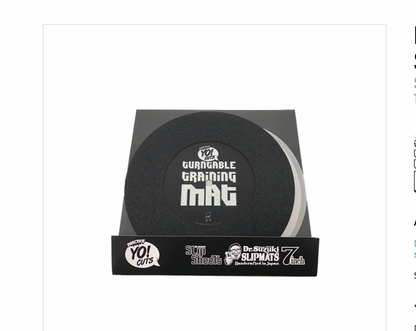 DR. SUZUKI X TTW SLIPMAT/SLIPSHEETS | 7" BLACK