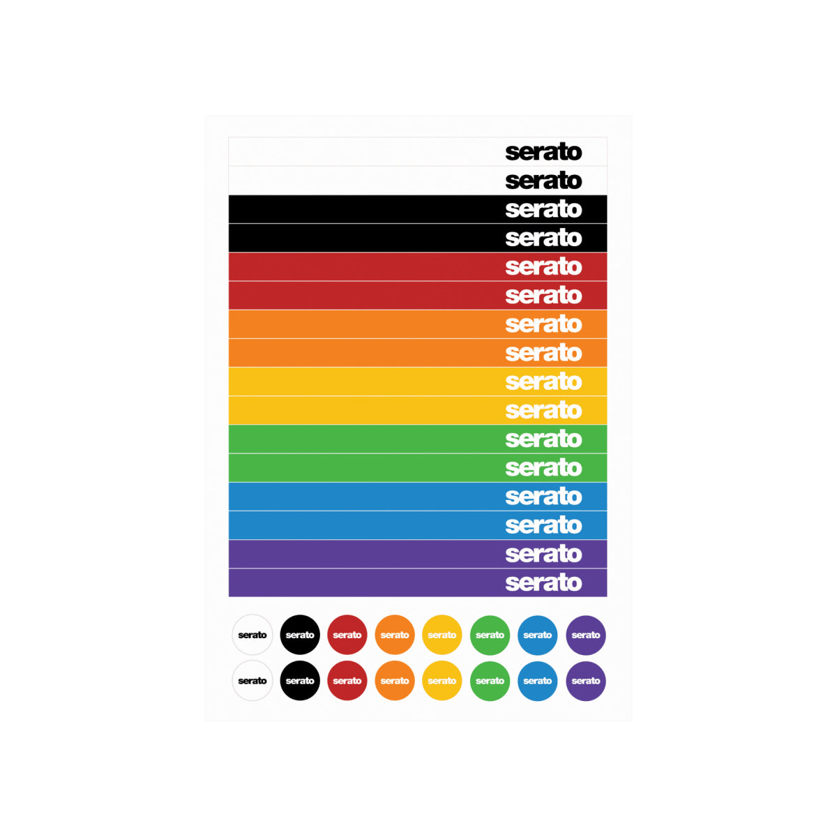 Serato Sticker Lock Vinyl 12