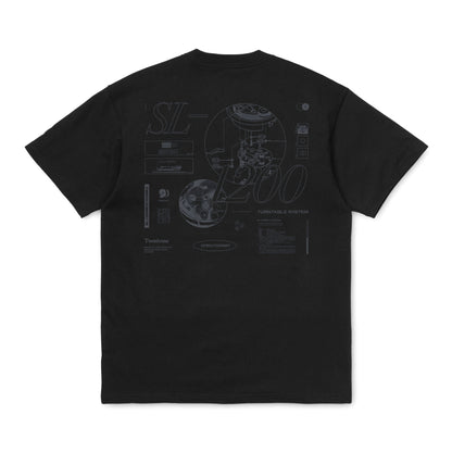 Twelves® x Open Format 1200 Service Dept. Tee - Black